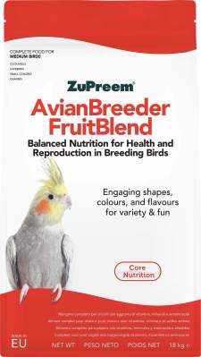 ZuPreem FruitBlend AvianBreeder Medium 18 kg